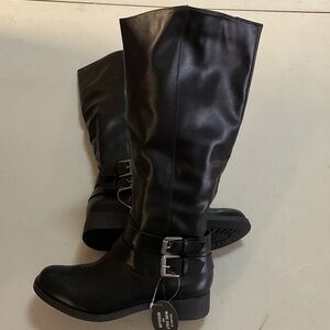Style & Co. Black Heeled Boots